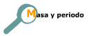 Periodo y masa